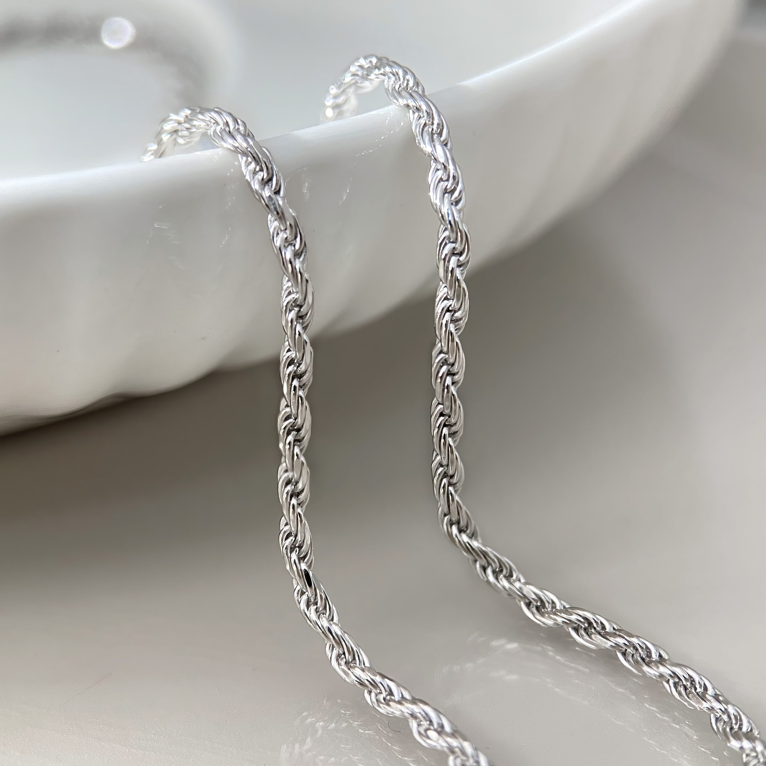 Rope-Style Chains: Silver Chain Necklaces | Jewelry for Men & Women - Image 2
