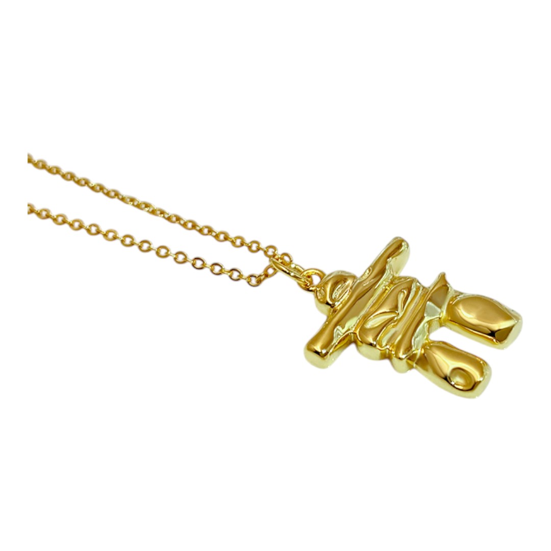 18K Gold Plated Sterling Silver Inuksuk Pendant – Canadian Jewelry Gift - Image 3