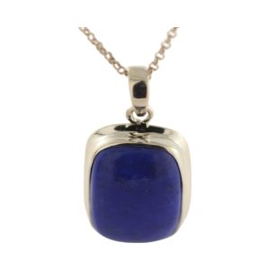 Lapis Lazuli Sterling Silver Pendant: The Accessory for Any Occasion