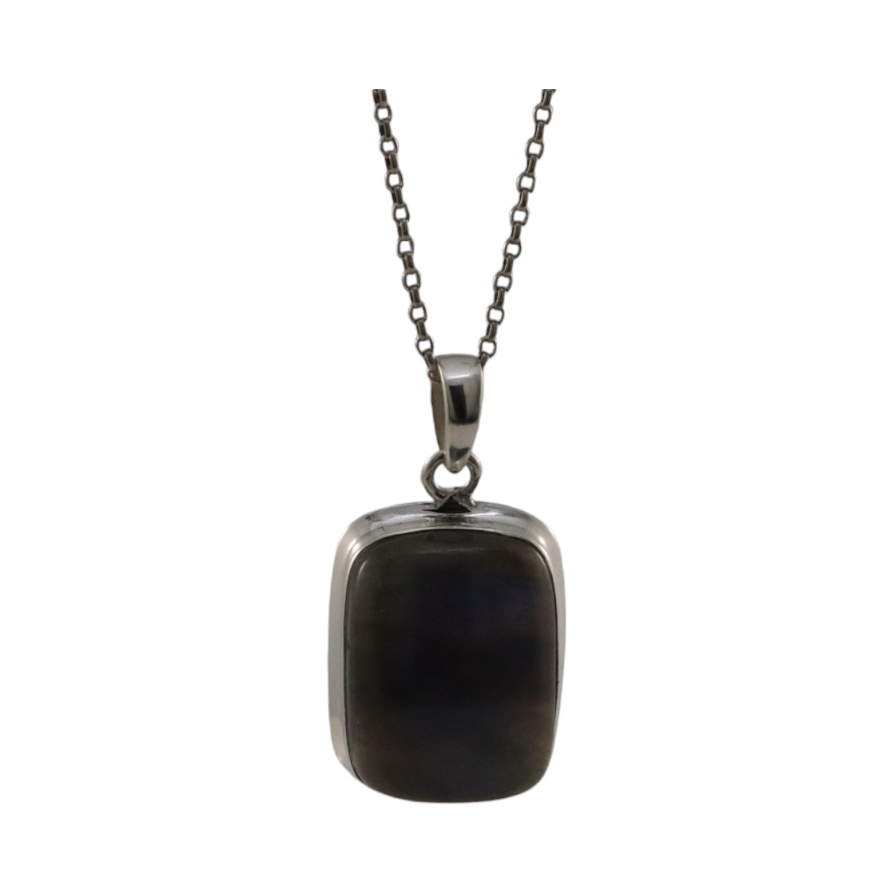 Labradorite Crystal Pendant in Sterling Silver - Elevate Y Style