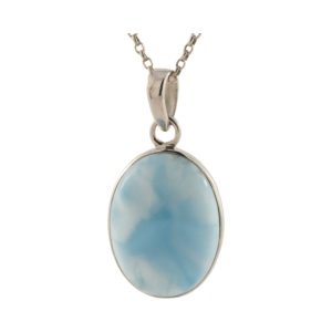 Larimar Silver Pendant - Beautifully Crafted and Timelessly Elegant