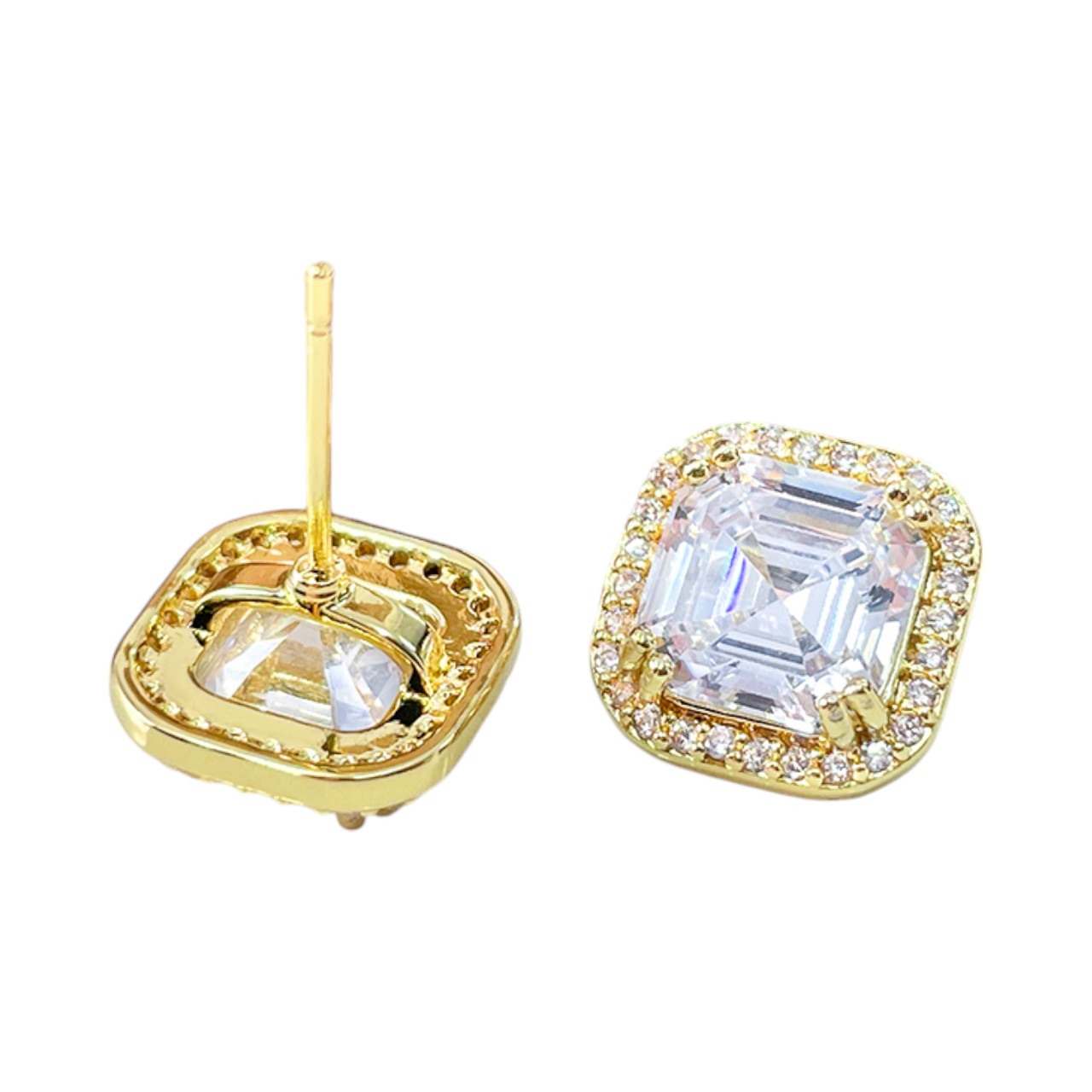 Sparkle and Shine with 18K Gold Plated Sterling Silver Cubic Zirconia - Image 7