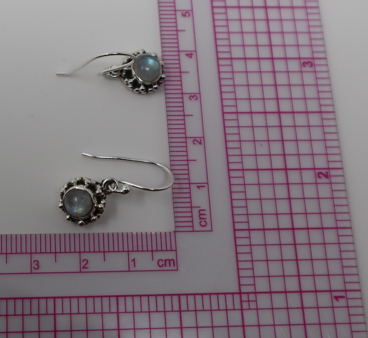 925 Sterling Silver Moonstone Earrings Set - High , Luxurious & Jewelry - Image 10