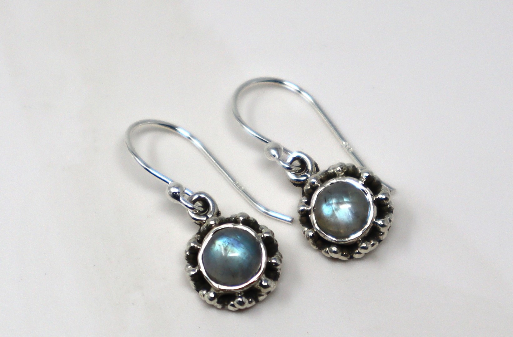 925 Sterling Silver Moonstone Earrings Set - High , Luxurious & Jewelry - Image 3