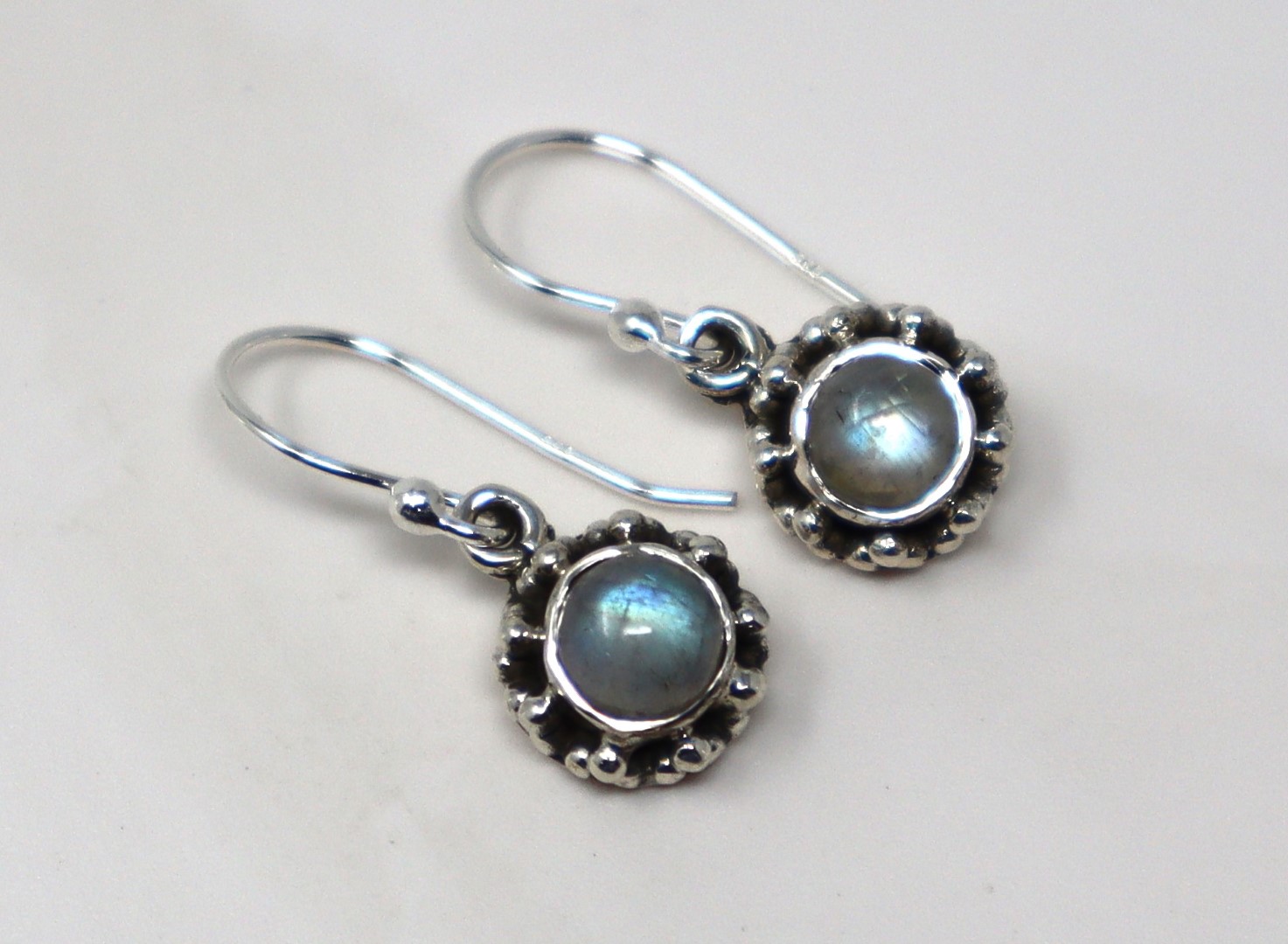 925 Sterling Silver Moonstone Earrings Set - High , Luxurious & Jewelry - Image 2