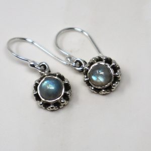 925 Sterling Silver Moonstone Earrings Set - High , Luxurious & Jewelry