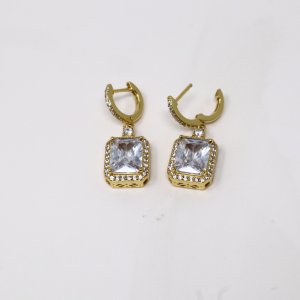Stunning Gold Plated Hoop Earrings