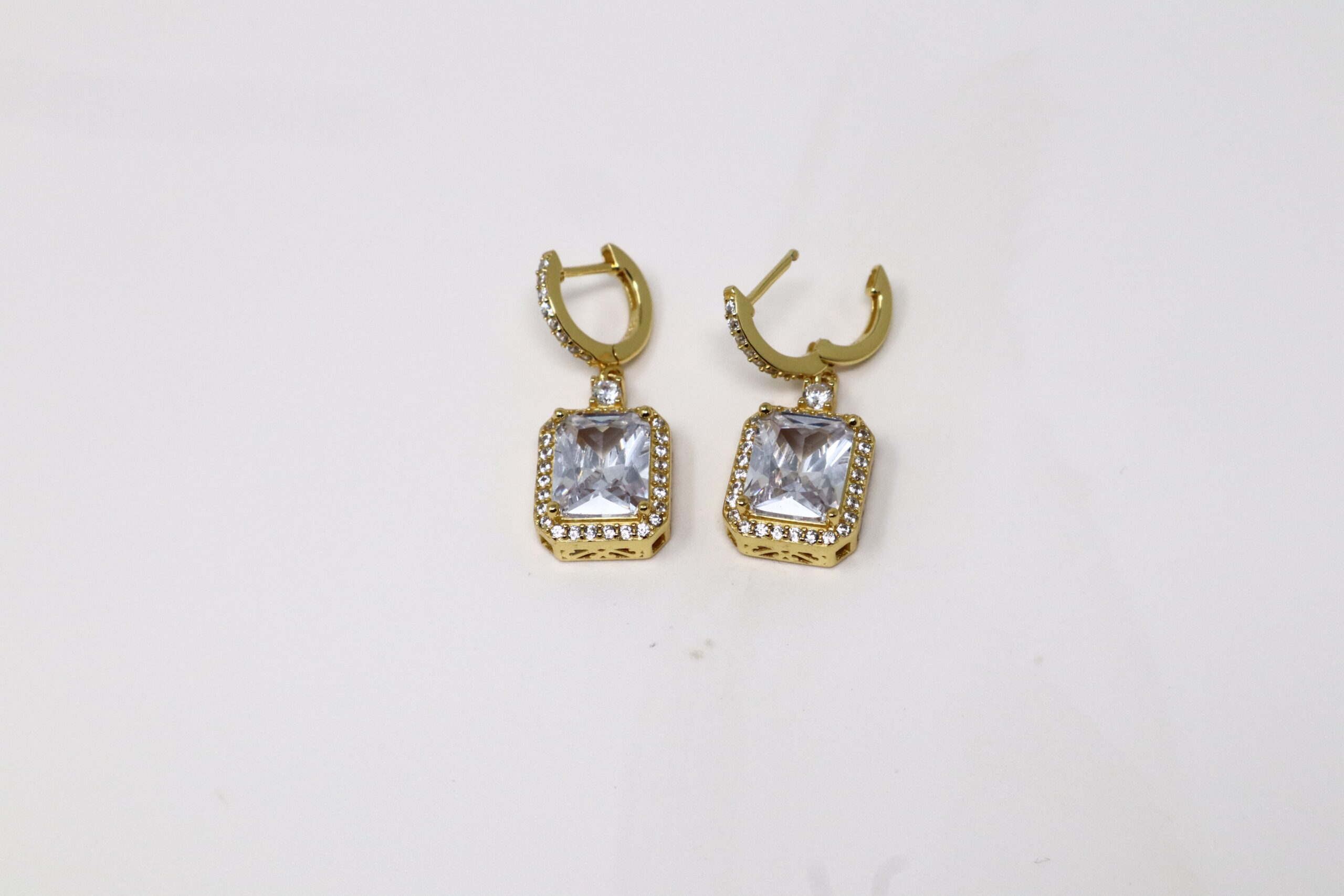 Stunning Gold Plated Hoop Earrings